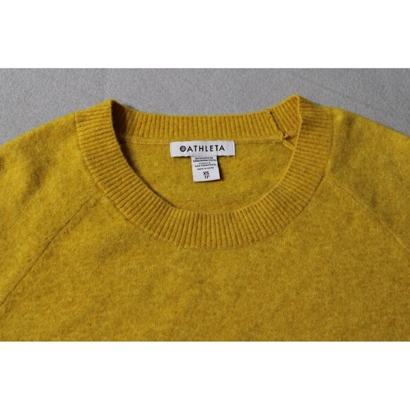 ATHLETA Hawthorne Pyramid Gold color Sweater | Size XS - Picture 2 of 6